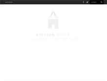 Tablet Screenshot of fictionattic.com